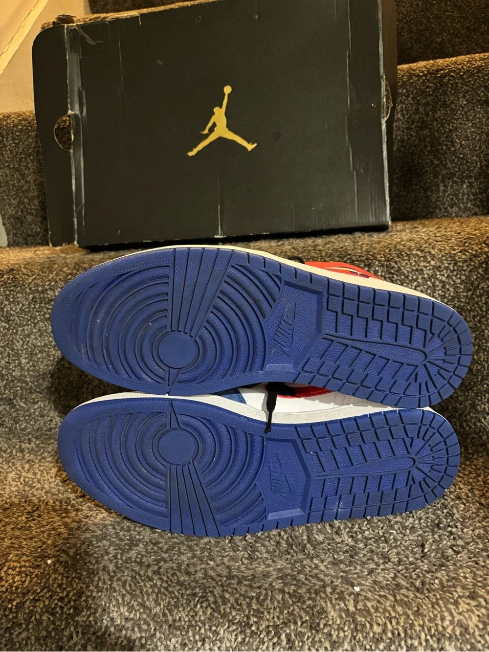 Size 12 - Air Jordan 1 Mid Multicolored Swoosh